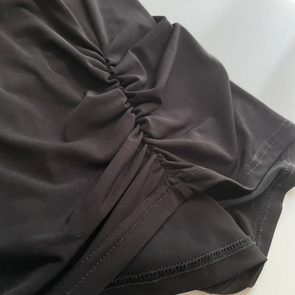 Planet by Lauren G  Mini Dress 1 Tunic Top Stretch Ruched Minimalist Effortless - Picture 13 of 14